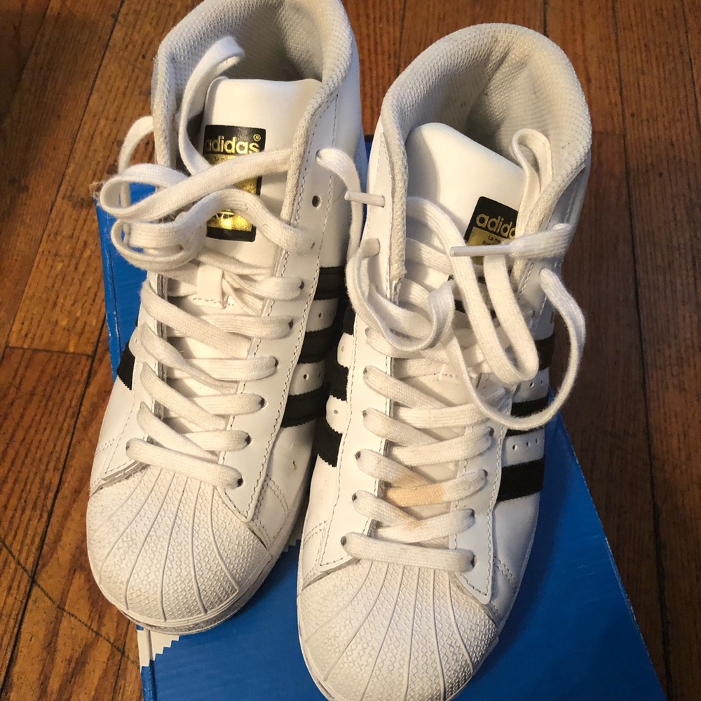 Adidas hightop sneakers